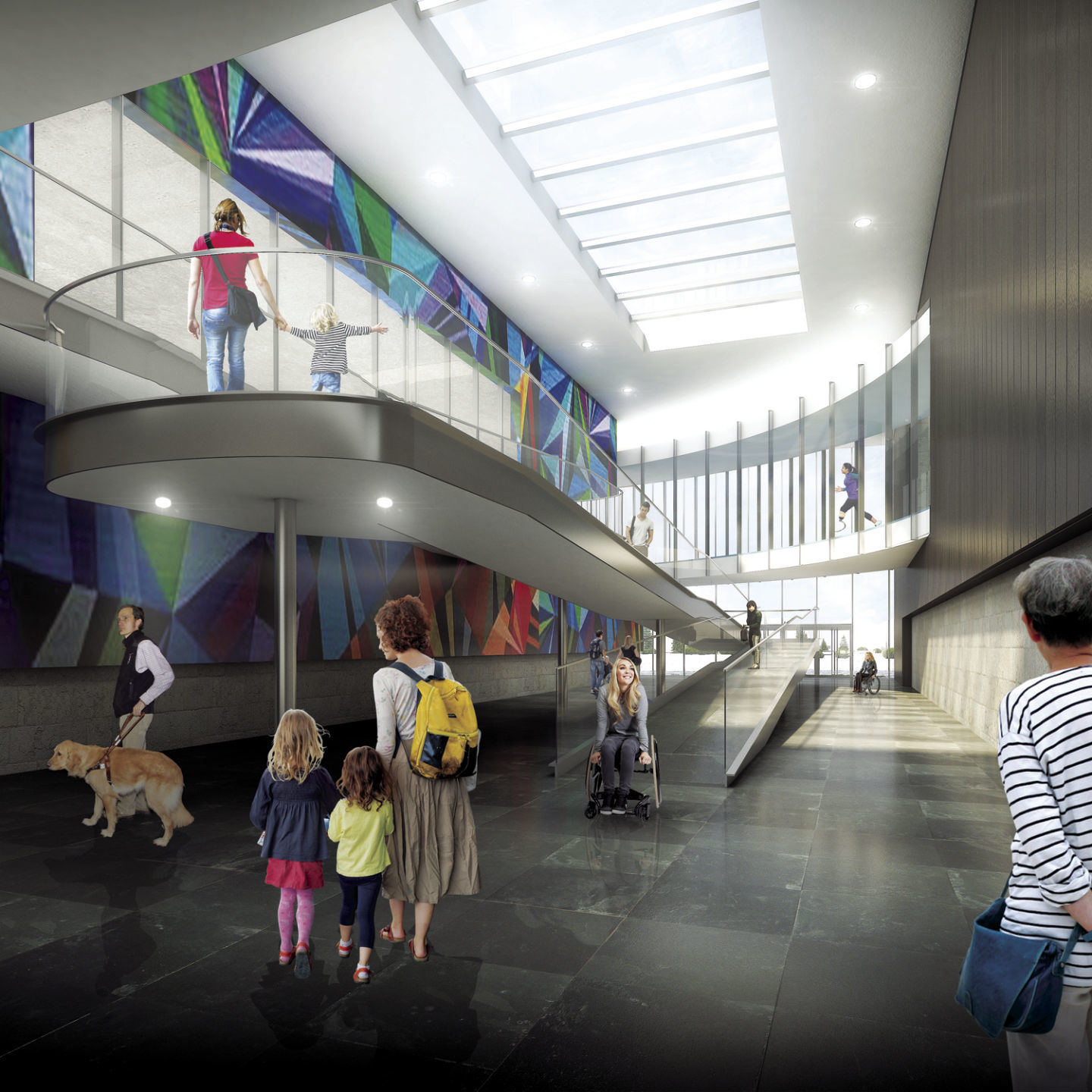 STAR Center lobby